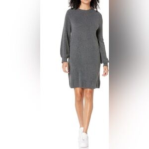 Daily Ritual Charcoal Long Sleeve Dress